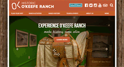 Desktop Screenshot of okeeferanch.ca